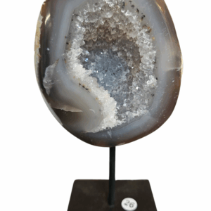 Agaat op standaard 418gram 14cm nr.A26