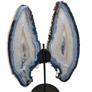 Agaat Vlinder op standaard 990gram