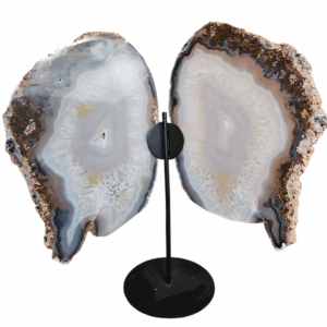 Mega Agaat Vlinder op standaard 2.590gram