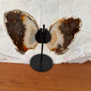 Agaat Vlinder op standaard 531gram nr.11