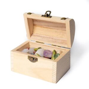 Schatkistje Met Edelstenen - 200 gram Cadeaubox - Gemengde Stenen - Zuid Afrika