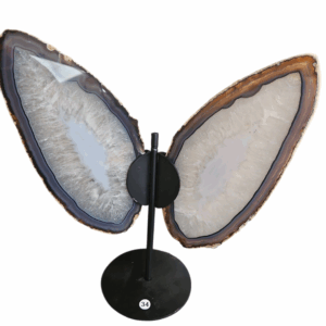 Agaat Vlinder op standaard 716gram nr.34