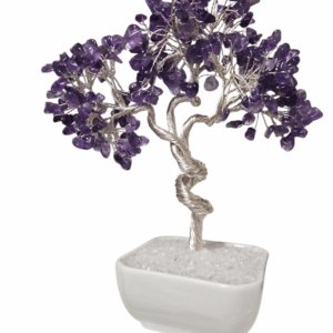 Edelsteenboom Amethyst 16cm