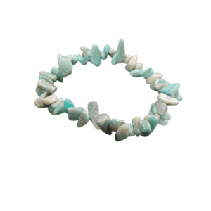 Amazoniet split Armband Elastisch