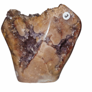 Roze met Paarse Amethist staander 862gram nr. 3