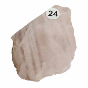 Roze Kwarts schijfje nr. 24