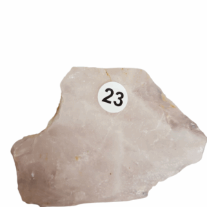 Roze Kwarts schijfje nr. 23