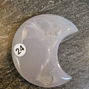 Agaat Maan met Druzzie 5.5-6cm nr.24