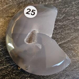 Agaat Maan met Druzzie 5.5-6cm nr.25