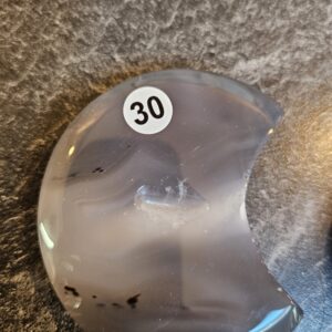 Agaat Maan met Druzzie 5.5-6cm nr. 30