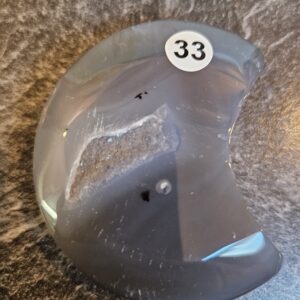 Agaat Maan met Druzzie 5.5-6cm nr.33