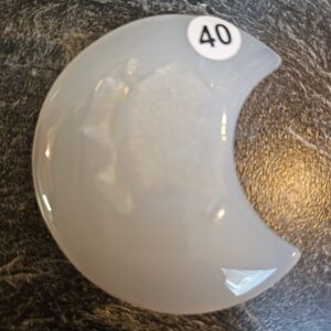 Agaat Maan met Druzzie 5.5-6cm nr. 40
