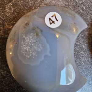 Agaat Maan met Druzzie 5.5-6cm nr. 47
