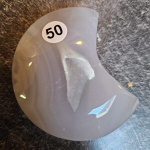 Agaat Maan met Druzzie 5.5-6cm nr. 50