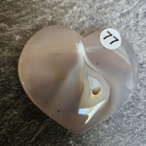 Agaat Hart 5.5cm nr77
