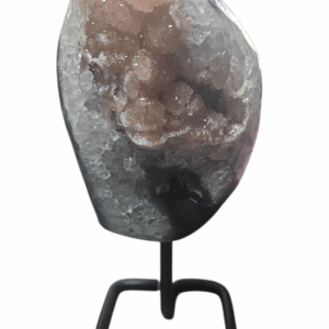 Roze Amethist op standaard 1520gr. 21cm nr.32