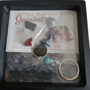 Sterrenbeeld edelsteen giftbox Tweelingen
