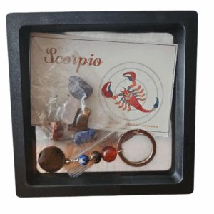 Sterrenbeeld edelsteen giftbox Schorpioen