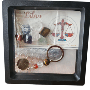 Sterrenbeeld edelsteen giftbox Weegschaal