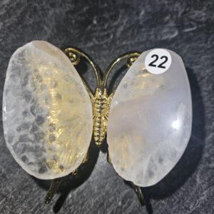 Agaat Vlinder mini naturel nr.22