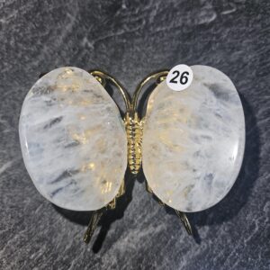 Agaat Vlinder mini naturel nr.26