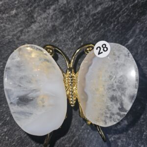 Agaat Vlinder mini naturel nr.28
