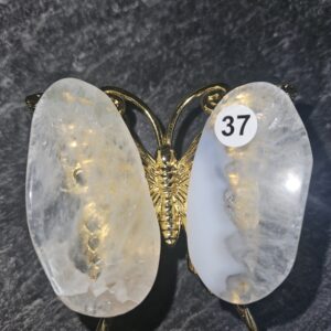 Agaat Vlinder mini naturel nr.37