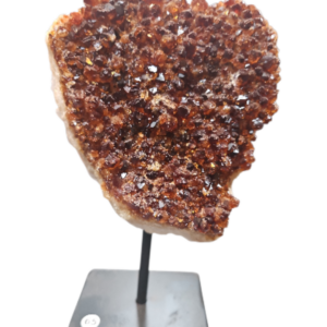 Ruwe citrien op standaard 1337 gram nr. 65