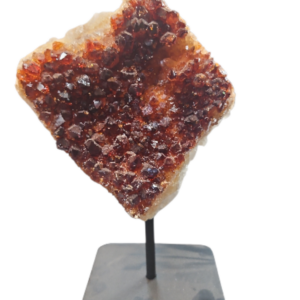 Ruwe citrien op standaard 1189gram nr. 75