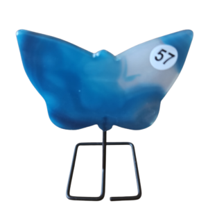 Agaat Vlinder mini op standaard nr. 57