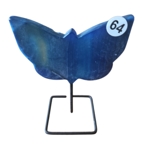 Agaat Vlinder mini op standaard nr. 64