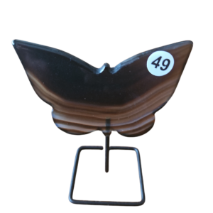 Agaat Vlinder mini op standaard nr. 49