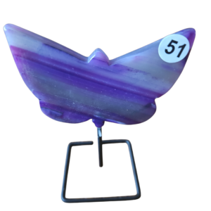 Agaat Vlinder mini op standaard nr. 51