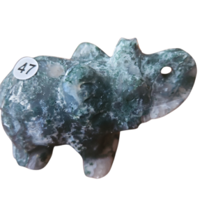 Olifant Mosagaat 6cmhoog, lengte 8,5cm nr. 47