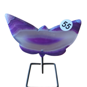 Agaat Vlinder mini op standaard nr. 55