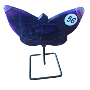 Agaat Vlinder mini op standaard nr. 56