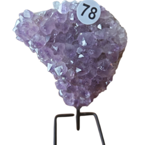 Amethist op pin nr.78