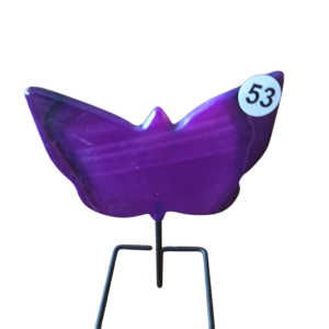 Agaat Vlinder mini op standaard nr. 53