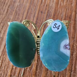 Agaat Vlinder mini Groen nr.54