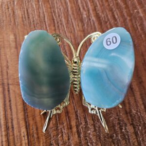 Agaat Vlinder mini Groen nr.60