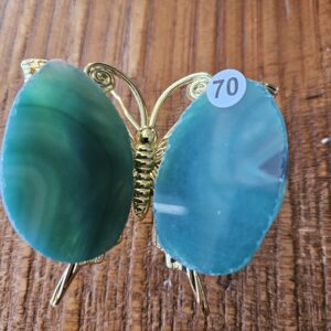 Agaat Vlinder mini Groen nr. 70