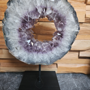 Amethist Portaal op standaard nr.86 (26cmhoog)