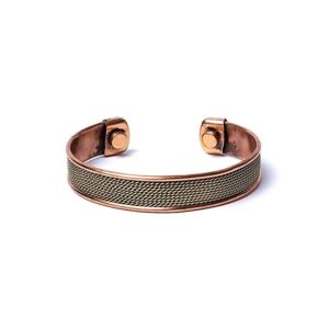 Armband koper touwmotief magnetisch