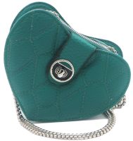 Schoudertas Hart 18x14.5x7.5cm Groen