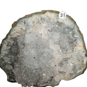 Ruwe Bergkristal Geode nr. 31