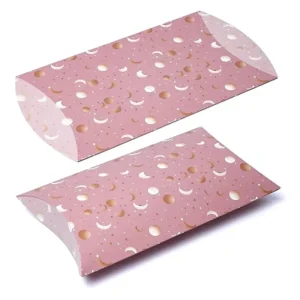 Kussendoos Xl Roze Maan En Sterren --verpakking van 10 stuks - 35,5x25,4cm - 35.5x25.4cm