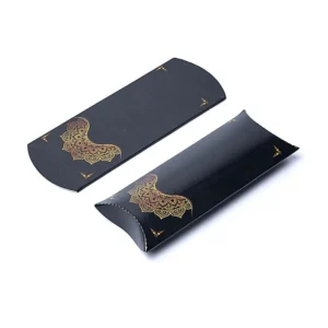 Kussendoos L Zwart Goud Mandala Bloem --pakket van 10 stuks - 23,5x20,3cm - 23.5x20.3cm