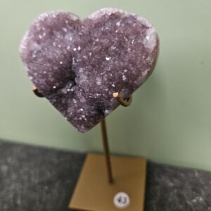 Amethist Hart op Standaard – Natuurlijk en Uniek 43