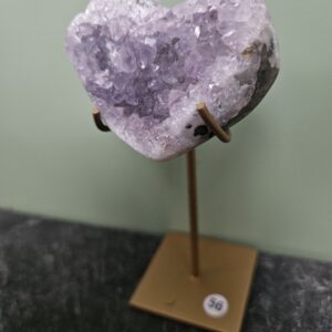Amethist Hart op Standaard – Natuurlijk en Uniek 56