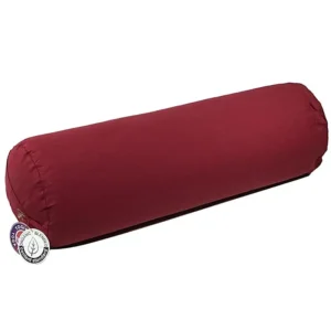 Bolster rond rood biokatoen (OCS)